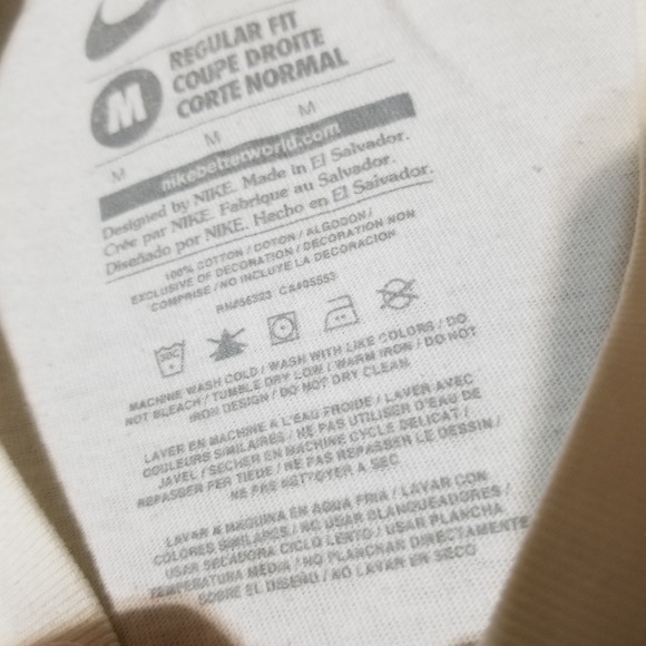 🛍NIKE Mens "I'M ON THAT NEXT LEVEL"  Short Sleeve T-shirt-M - Picture 5 of 5